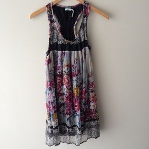 Kimchi Blue UO Floral Racerback Mini Dress